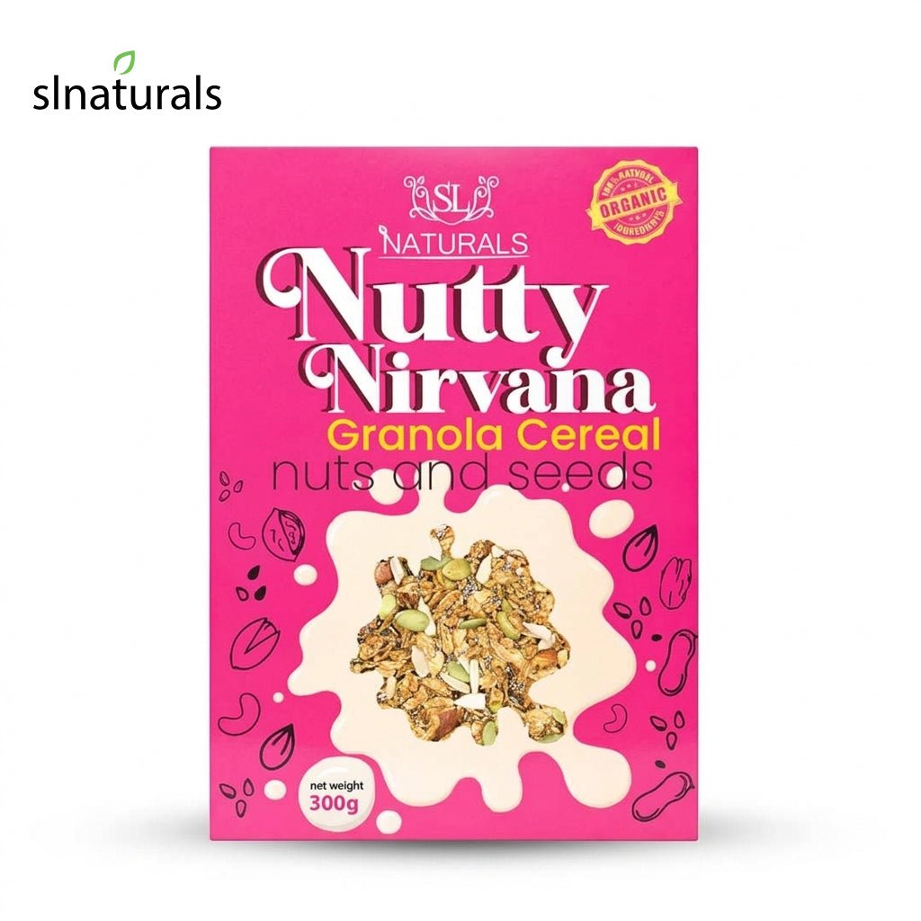 Nutty Nirvana (Granola Cereal) - SL Naturals