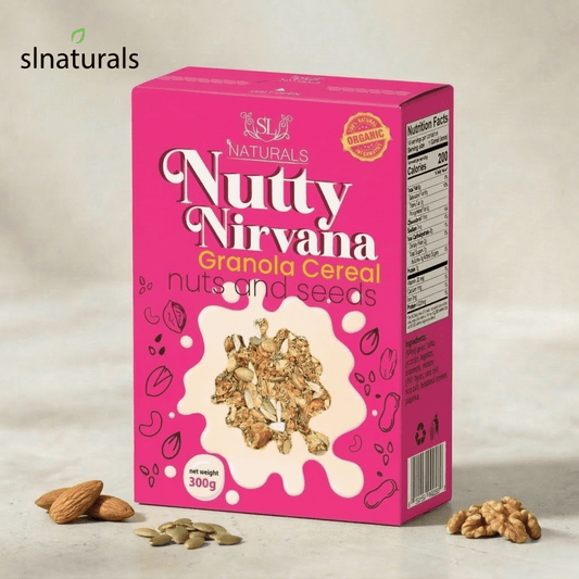 Nutty Nirvana (Granola Cereal) - SL Naturals