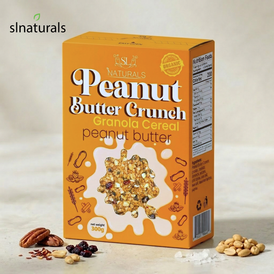 Peanut Butter Crunch (Granola Cereal) - SL Naturals