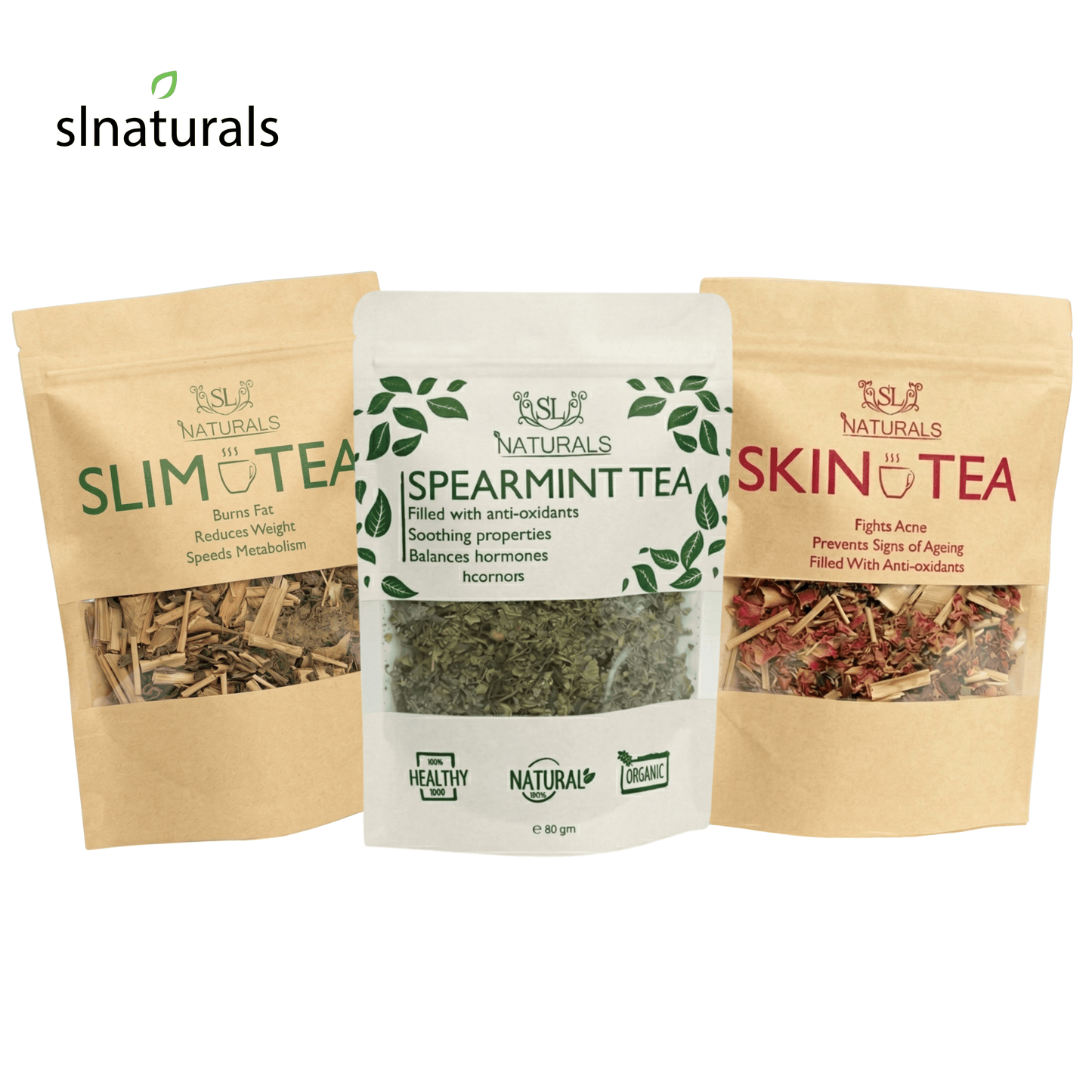 Tea Time Trio (Tea Bundle) - SL Naturals