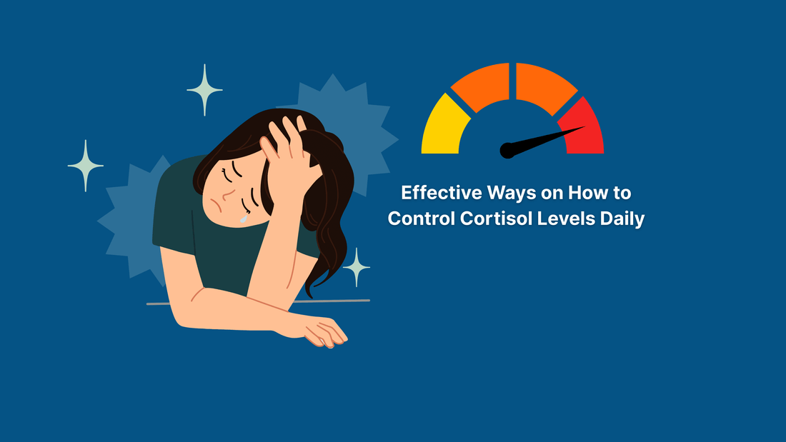 🌿 How to Naturally Control Your Cortisol Levels – And Keep Your Sanity - SL Naturals