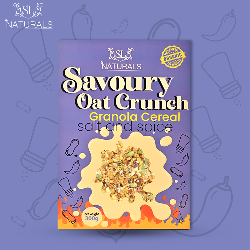 Savoury Oat Crunch (Granola Cereal)