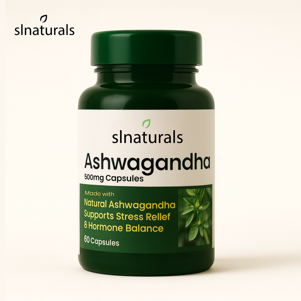 Ashwagandha Capsules - Natural Stress & Stamina Support