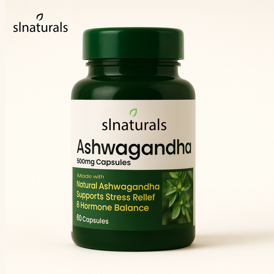 Ashwagandha Capsules - Natural Stress & Stamina Support
