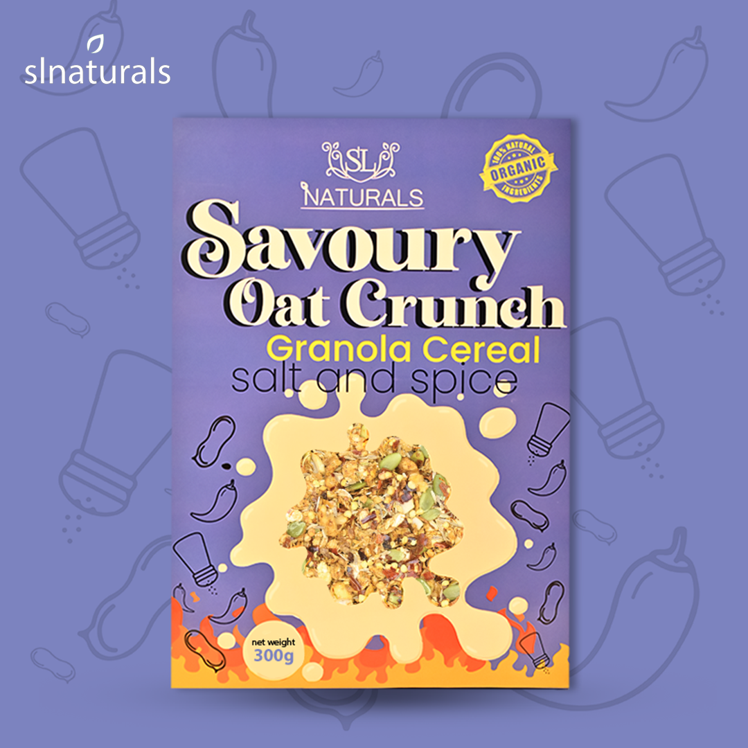 Savoury Oat Crunch (Granola Cereal)